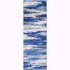 Washable Rugs for Living Room Non-Slip Modern Abstract Indoor Carpet Low Pile Stain-Resistant Contemporary Throw Rugs Foldable Thin - 3 of 4