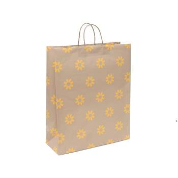Jumbo Floral on Kraft Gift Bag - Spritz™