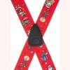 Suspender Store Men’s 1.5" Santa Christmas Clip Suspenders - 3 of 4