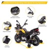 12V BMW Kids Motorcycle Ride-On Toy, Licensed with Dual Motor, Spring Suspension, High/Low Speed, Music, LED Lights - 4 of 4