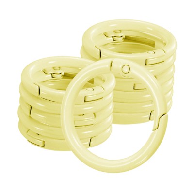 Unique Bargains Metal Spring O Rings Zinc Alloy Durable Multipurpose Lightweight Buckle