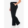 Woman Within Women's Plus Size Sport Knit Straight Leg Pant - 4 of 4