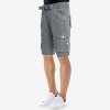 X RAY Men's Belted 12.5" Inseam Knee Length Cargo Shorts (plus size shorts in available) - 3 of 3