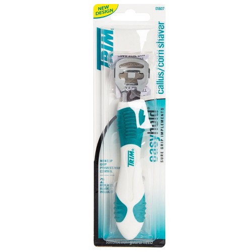 Trim Easy Hold Callus & Corn Shaver with 2 Replacment Blades