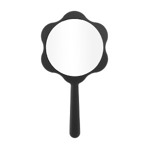 Unique Bargains Flower Shaped Handheld Mirror 1 Pc - 1 of 3