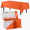 Crown Display Cut to Size Disposable Plastic Tablecloth Roll  With Cutter -54" X 100' - 2 of 4