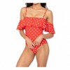 Women's Polka Dot Off Shoulder One Piece - MARINA WEST SWIM - 3 of 4