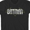Batman Emblem Overlapping Black T-Shirt Toddler Boy to Youth Boy - 2 of 3