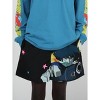 Cowboy Bebop Spike Spiegel Black Glow In The Dark Shorts - 4 of 4
