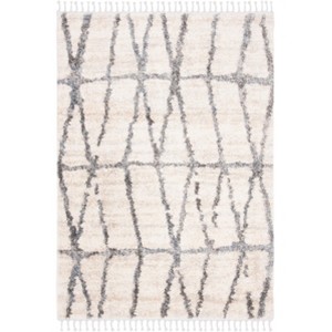 Berber Fringe Shag BFG605 Power Loomed Indoor Rugs - Safavieh - 1 of 4