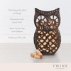 Twine Wise Owl Cork Holder, Decorative Wine Cork Storage and Decor, Set of 1, Metal with Rustic Bronze Finish Owl Cork Display - 2 of 4