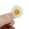 Unique Bargains Sunflowers Shoelace Charms Yellow 1 Pair - 3 of 4
