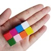 Unique Bargains Cube Natural Wood Laser Cut Smooth Unfinished Craft Wood 100 Pcs - 4 of 4