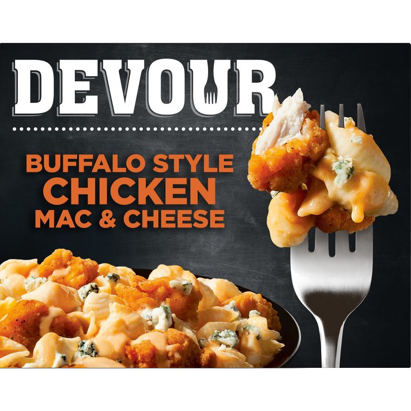 Devour Frozen Buffalo Chicken Mac &#38; Cheese - 12oz, 1 of 16
