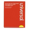 Universal Clear Badge Holders w/Garment-Safe Clips, 2 1/4 x 3 1/2, White Inserts, 50/Box - 3 of 4