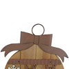 Northlight Rustic Reindeer Christmas Ornament Wall Sign - 17.5" - 3 of 3