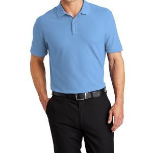 Mafoose Men's Short Sleeve Core Classic Pique Polo Shirt for Everyday Wear - 1 of 4