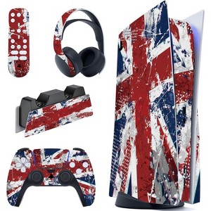 Aghana Digitals Full Set Skin Decal for PS5 Console Disc Edition - 1 of 4