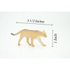 Collectible Wildlife Gifts | Puma, Cougar, Mountain Lion, American Lion, Hand Painted, Rubber Animal, Realistic Figure, Gift,    3 1/2"    SF47 B15 - 2 of 4
