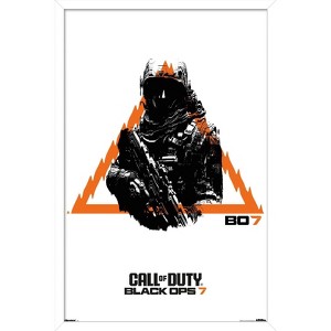 Trends International Call of Duty: Black Ops 7 (2025) - Burnt Orange Operative Framed Wall Poster Prints - 1 of 4