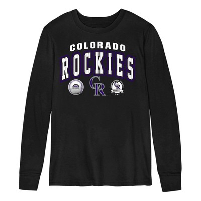 MLB Colorado Rockies Boys' Long Sleeve T-Shirt
