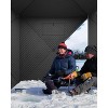 Lumiparty Pop Up Ice Fishing Tent Fully Insulated, Portable Ice Fishing Shelter, Waterproof Oxford Fabric, Snow Hub with Anchors, Ropes & Carry Bag - 4 of 4