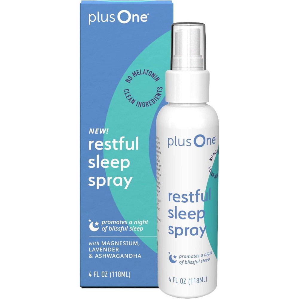 plusOne Restful Sleep Spray - Magnesium - 4 fl oz