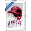 Trends International MLB Los Angeles Angels - Drip Helmet 22 Framed Wall Poster Prints - 3 of 4