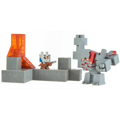 Minecraft Dungeons Redstone Monstrosity Mangle Figure Target - roblox minecraft toys