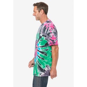 KingSize Lightweight Tie-Dye Crewneck Tee - 1 of 4