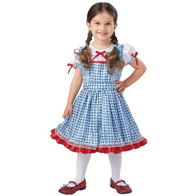 Seasons Usa Toddler Girls' Farm Girl Costume - Size 3t-4t - Blue : Target