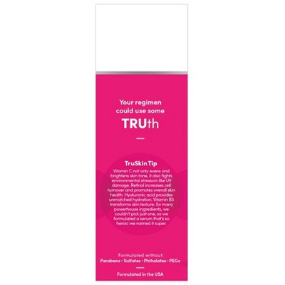 TruSkin Vitamin C Super Serum Plus for Face - 1 fl oz_4