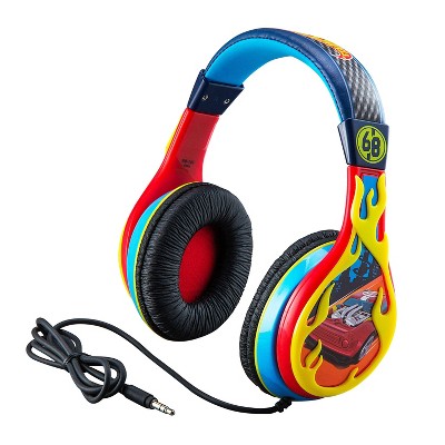 Hot Wheels Wired Kids Headphones