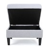 NicBex Modern 28" Rectangle Storage Ottomans Wood Footstools with Button Tufted Top for Bedroom and Living Room - 4 of 4