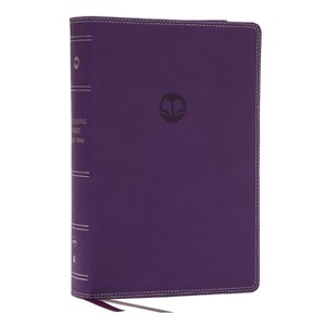 Enduring Word Study Bible: Pastoral Commentary from Every Chapter of the Bible (Nkjv, Purple Leathersoft, Red Letter, Comfort Print, Thumb Indexed) - 1 of 1