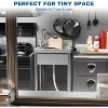 Acekool 47"x20"x37" Stainless Kitchen Sink, 360° Rotating Faucet, Storage Rack, Hot Cold Water for Indoor Outdoor Use - 4 of 4