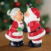Collections Etc Mr. and Mrs. Santa Claus Salt and Pepper Shakers - 2 of 2
