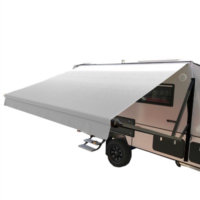 ALEKO Motorized Retractable 16 X 8 feet RV Awning Home Patio Canopy 16'x8'