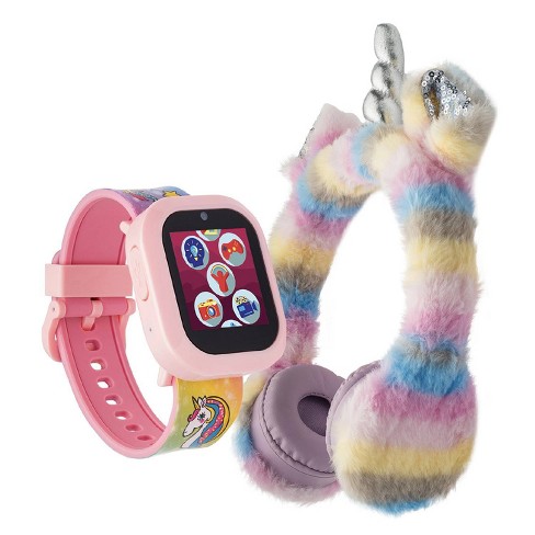 PlayZoom 2 Girls Smartwatch - Pink Unicorn Print 