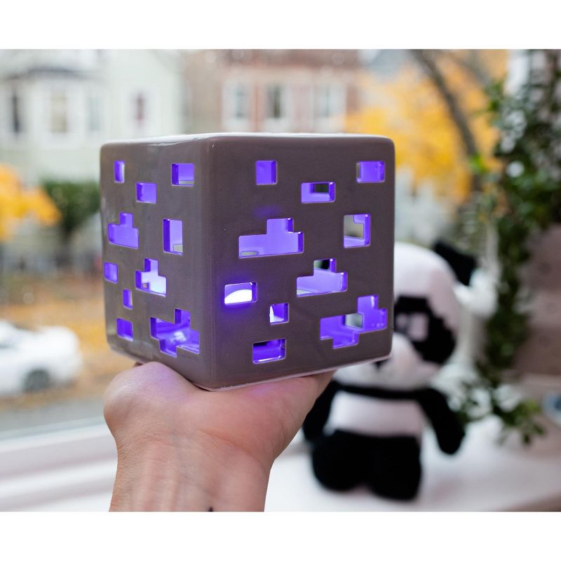 Ukonic Minecraft Ceramic Ore Block LED Mood Light | 6 Inches Tall, 4 of 7