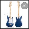 Ashthorpe 30-Inch Beginner Electric Guitar with Amplifier, Kids Basic Starter Kit with Gig Bag and Accessories - 3 of 4