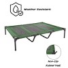 Pet Adobe Pet Portable Indoor/Outdoor Elevated Pet Bed - Raised Cot-Style Bed for Dogs & Cats - 48" x 35.5", Green - 3 of 4