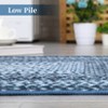 Area Rug Braided Printed Rugs for Living Room Bedroom Farmhouse Bordered Rug - 3 of 4