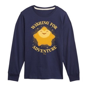 Boys' - Disney - Wishing For Adventure Long Sleeve Graphic T-Shirt - 1 of 4