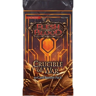 Legend Story Studios Flesh & Blood TCG: Crucible of War Unlimited Ed - Booster PacK