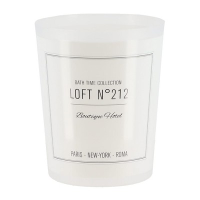White Plastic Office Waste Basket with Script Design
