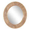 28"x28" Yahna Round Wall Mirror - Kate & Laurel All Things Decor - image 4 of 4