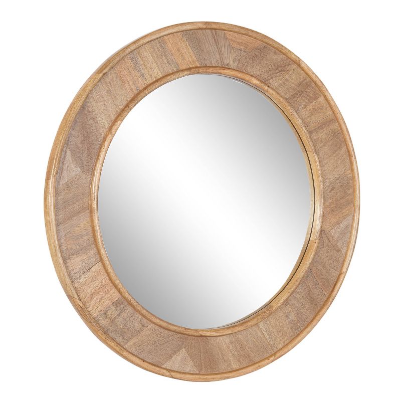 28"x28" Yahna Round Wall Mirror - Kate & Laurel All Things Decor, 5 of 11