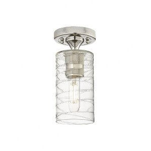 Crown Point - 1 Light Flush Mount In Industrial Style-9.63 Inches Tall and 3.88 Inches Wide - 1 of 1