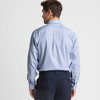 Lands' End Men's Traditional Fit Solid No Iron Supima Pinpoint Buttondown Collar Dress Shirt - 2 of 4